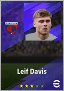 بطاقة Leif Davis · LB