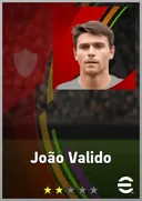 بطاقة João Valido · GK