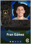 بطاقة Fran Gámez · RB