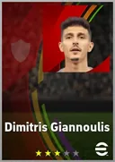 بطاقة Dimitris Giannoulis · LB