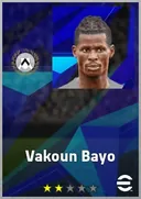 بطاقة Vakoun Bayo · CF