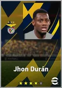 بطاقة Jhon Durán · CF