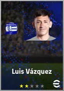 Carte de Luis Vázquez · CF