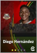 Diego Hernández CB card