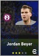 بطاقة Jordan Beyer · CB