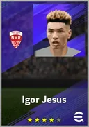 بطاقة Igor Jesus · CF