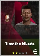 Carte de Timothé Nkada · CF