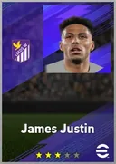 Carte de James Justin · RB