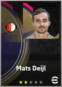 بطاقة Mats Deijl · RB