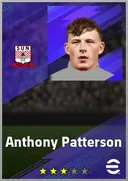 Carte de Anthony Patterson · GK