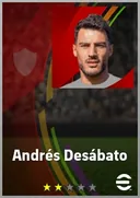 بطاقة Andrés Desábato · GK