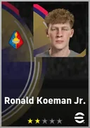 Ronald Koeman Jr. GK card