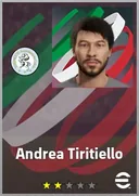 بطاقة Andrea Tiritiello · CB
