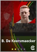 B. De Keersmaecker DMF card