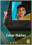 César Ibáñez LB card