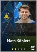 بطاقة Mats Köhlert · LB