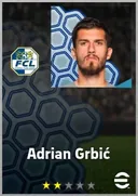 Carte de Adrian Grbić · CF