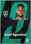 Carte de Saad Agouzoul · CB