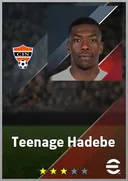 Teenage Hadebe CB card