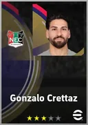 Carte de Gonzalo Crettaz · GK