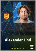 بطاقة Alexander Lind · CF