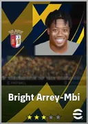بطاقة Bright Arrey-Mbi · CB