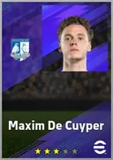 Carte de Maxim De Cuyper · LB