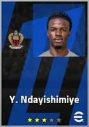 بطاقة Y. Ndayishimiye · CB