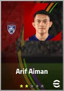 Carte de Arif Aiman · RMF