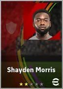Carte de Shayden Morris · RWF