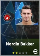 بطاقة Nordin Bakker · GK