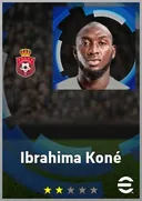Carte de Ibrahima Koné · CF