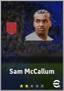 بطاقة Sam McCallum · LB