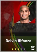 Delvin Alfonzo RB card