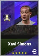 بطاقة Xavi Simons · AMF