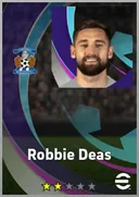 بطاقة Robbie Deas · CB