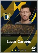 بطاقة Lazar Carević · GK