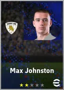 Max Johnston RB card