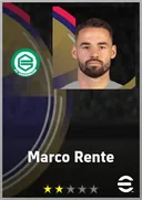 بطاقة Marco Rente · RB
