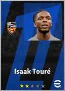 Carte de Isaak Touré · CB