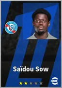 بطاقة Saïdou Sow · CB