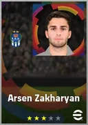 Arsen Zakharyan AMF card