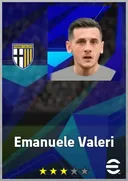 بطاقة Emanuele Valeri · LB