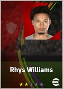 Carte de Rhys Williams · CB