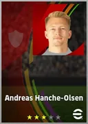 Carte de Andreas Hanche-Olsen · CB