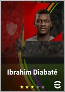 Carte de Ibrahim Diabaté · CF