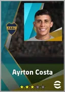 بطاقة Ayrton Costa · CB