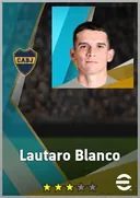 Lautaro Blanco LB card