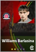 Williams Barlasina GK card