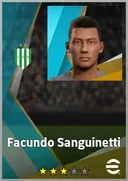 بطاقة Facundo Sanguinetti · GK